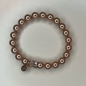 EUC Hillberg & Berk sparkle ball bracelet